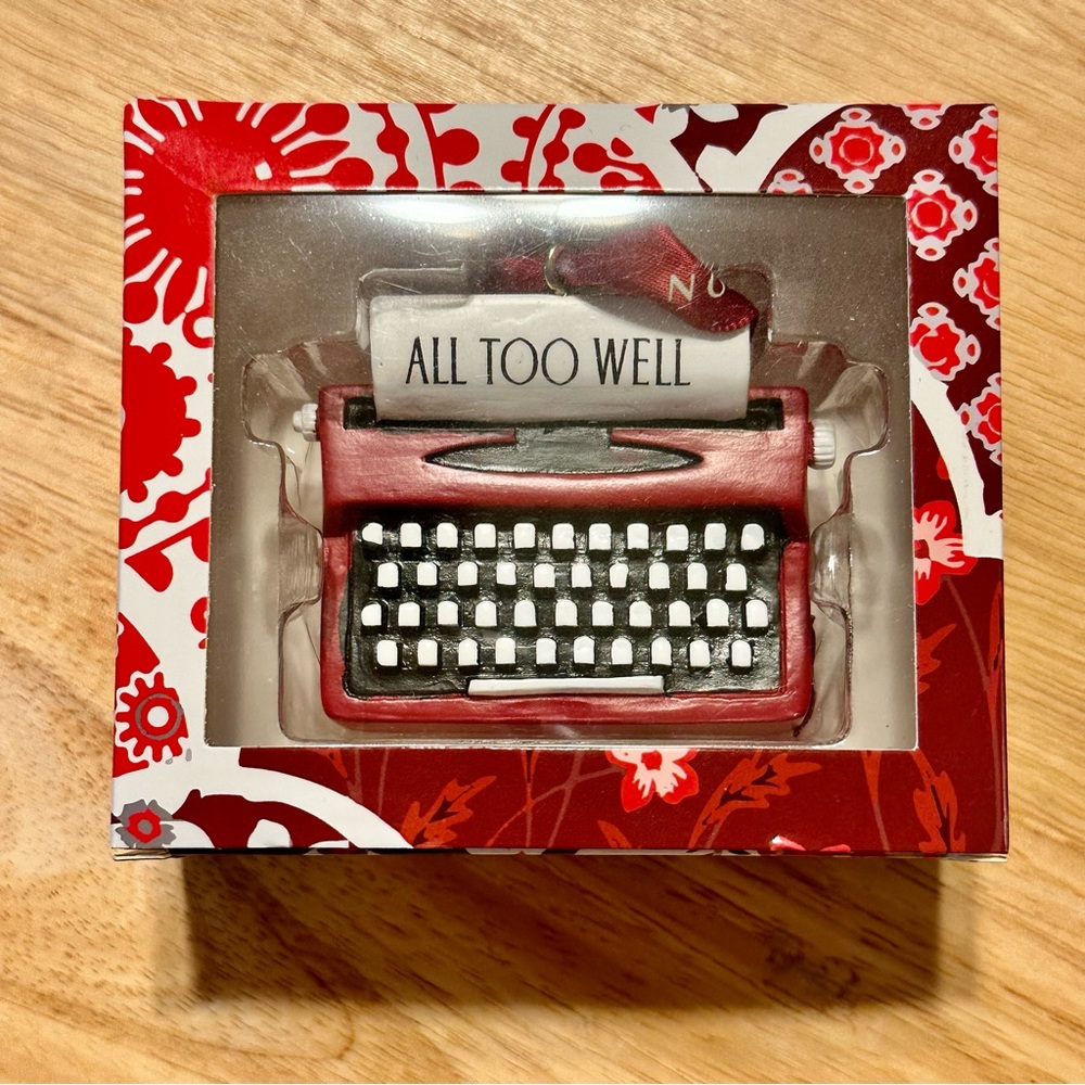 Taylor Swift “All Too Well” Typewriter Ornament